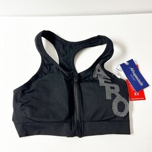 NEW Aero Black Sports Bra Large